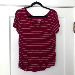 V neck tee